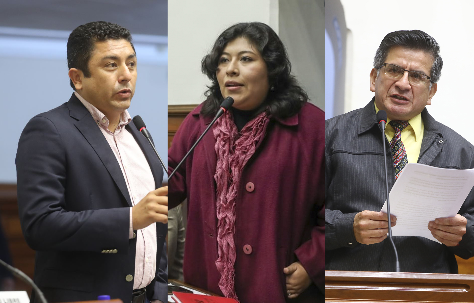 Bermejo Betssy Chávez y Echevarría renuncian a bancada de Perú Libre