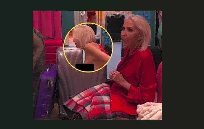 Laura Bozzo se desnuda por error en reality Me olvidé de las cámaras