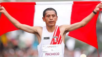 Christian Pacheco, atleta peruano.
