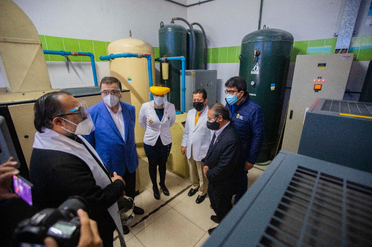 GORE Callao inaugura dos plantas de oxígeno y presenta 64 ...