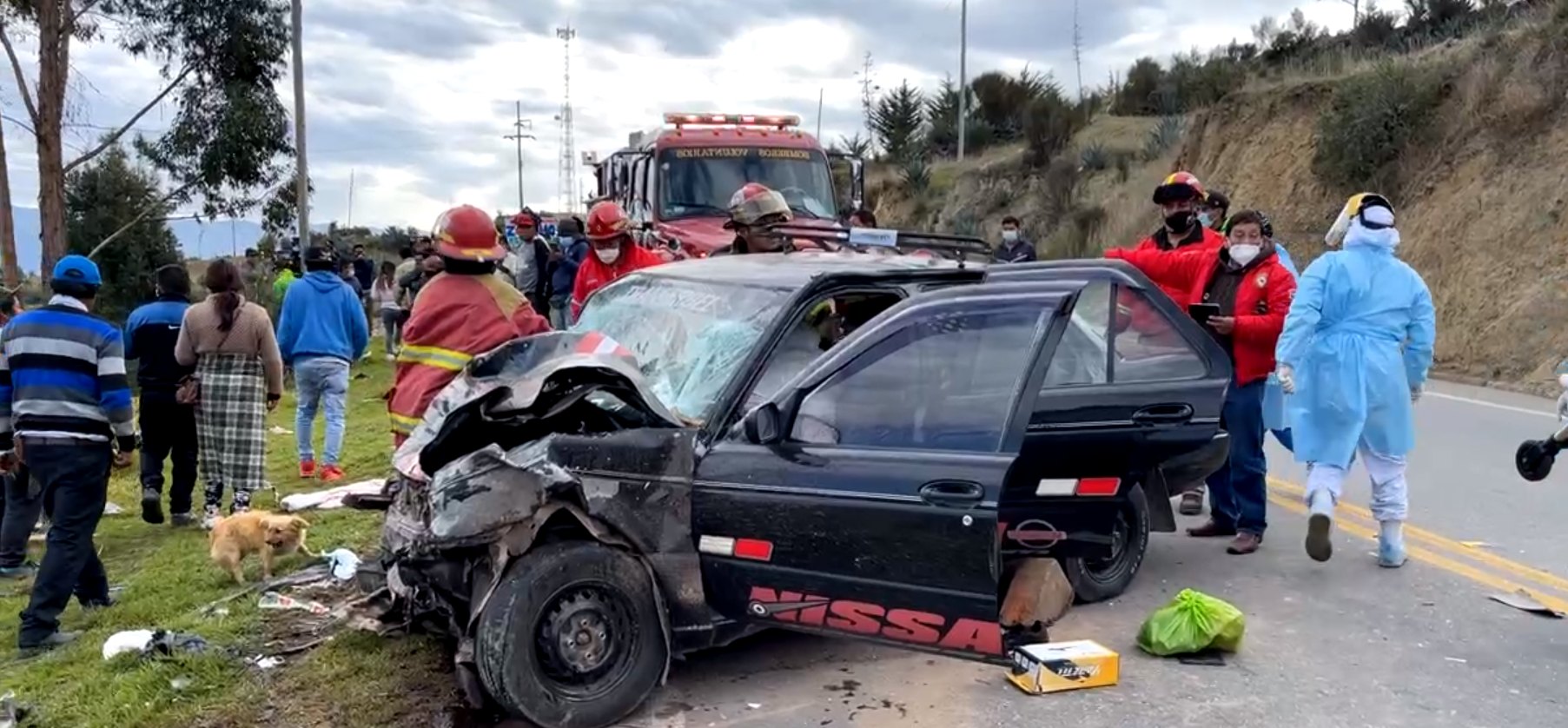 Accidente En La Carretera Central Deja Cinco Fallecidos Diario La Noticia