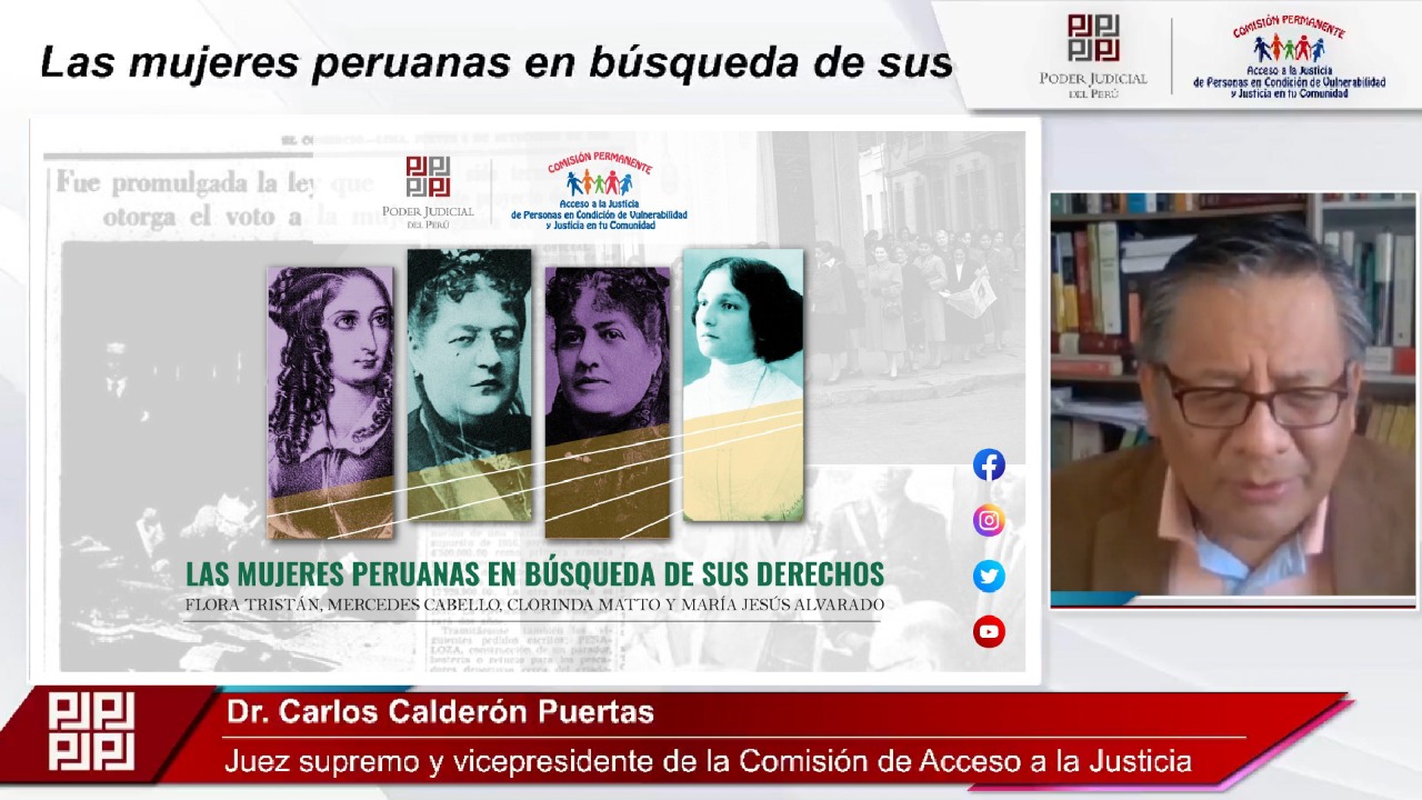 Poder Judicial reconoce aportes de cuatro mujeres en la lucha por sus ...
