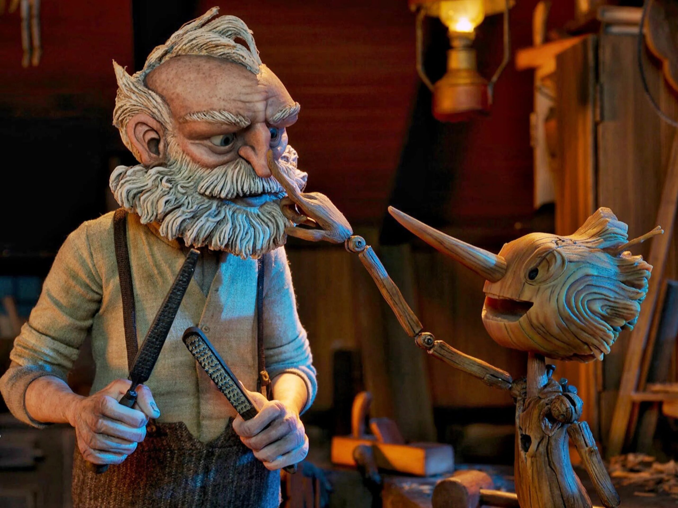 Pinocho de Guillermo del Toro ganó el Oscar a mejor película animada