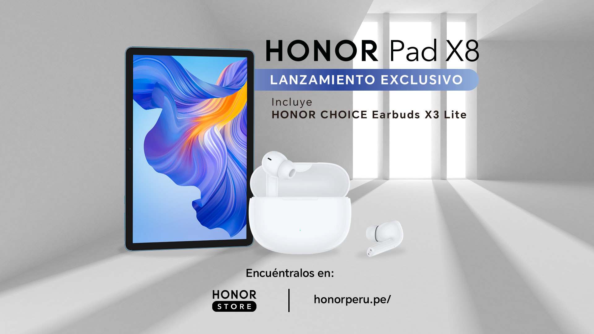 Honor Pad 8, la primera tablet de la marca en México