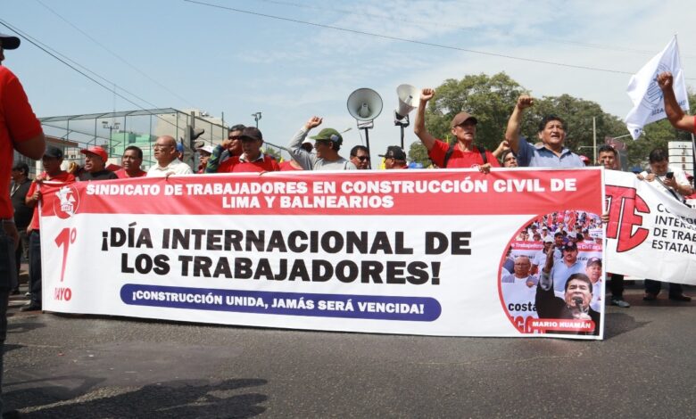 Ftccp Cgtp Y Otras Centrales Sindicales En Marcha Por El Día De Los Trabajadores Diario La 2027