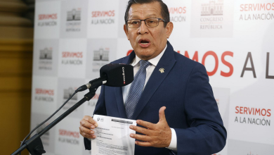 Eduardo Salhuana lidera la lista N.1 a presidencia del Legislativo