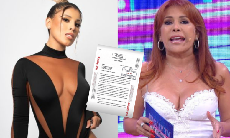 Yahaira Plasencia envía carta notarial a Magaly y le pide que se rectifique en 24 horas