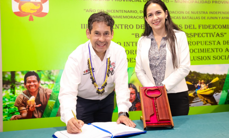 Ministro Demartini anuncia intervención multisectorial de desarrollo territorial de la Amazonía que beneficiará a comunidades de Loreto