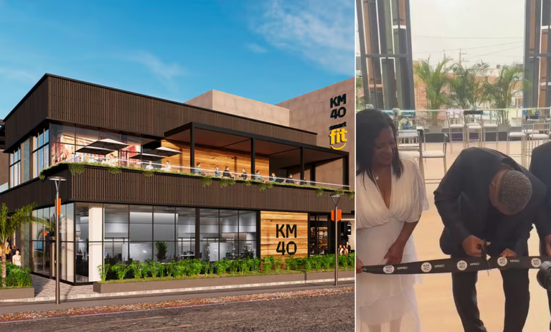Jefferson Farfán inauguró centro comercial 'KM40' y recorre las tiendas con su familia