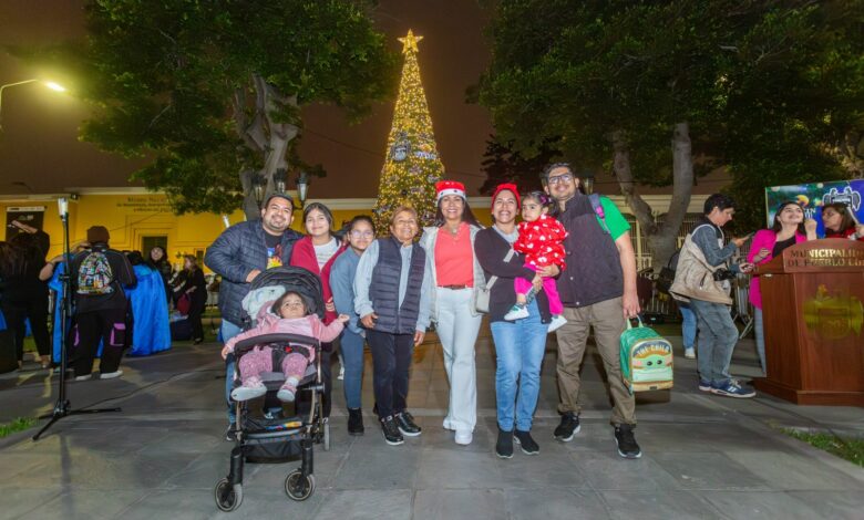 Pueblo Libre: Encendido de Villa Navideña y Árbol de Navidad iluminan el distrito