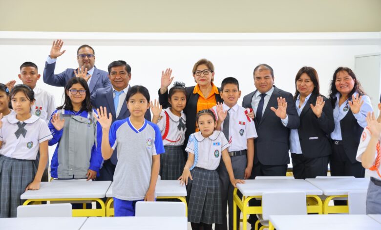 El Programa de Infraestructura Educativa (Pronied) ejecutó la obra con una inversión de S/9 453 613.81