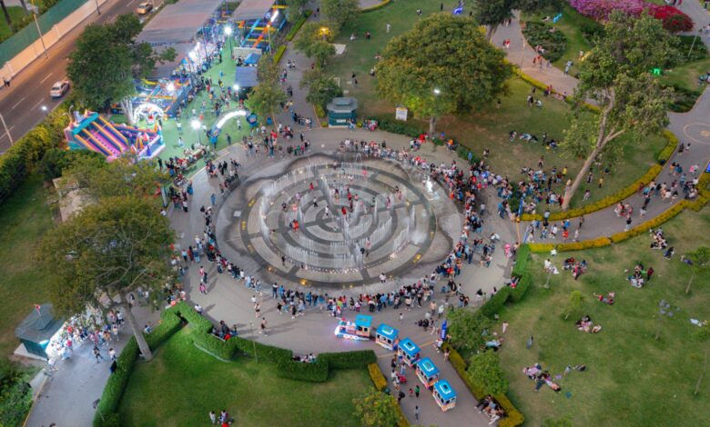 más de 2,5 millones de personas visitaron el Circuito mágico del agua en el 2024