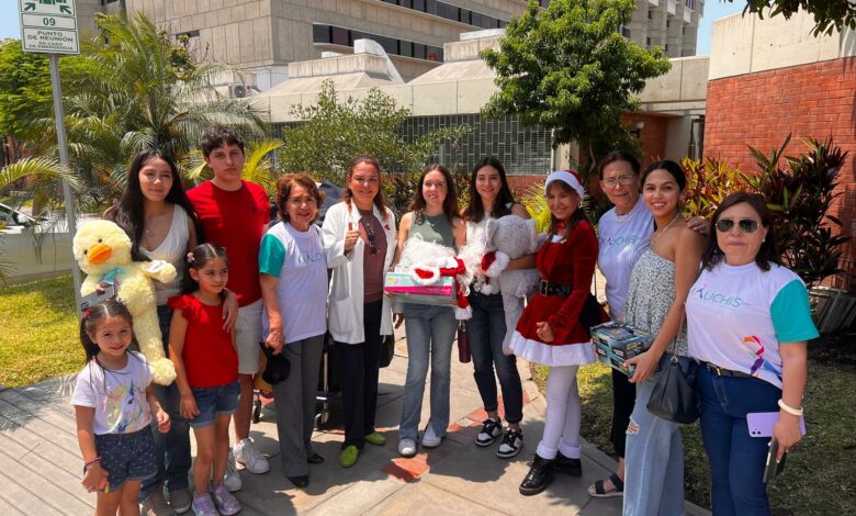 Jóvenes peruanos llevan alegría al Hospital Neoplásicas