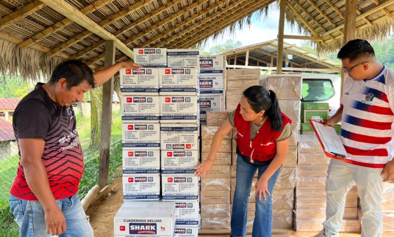 MINEDU registra 66.7 % de avance en distribución de materiales educativos
