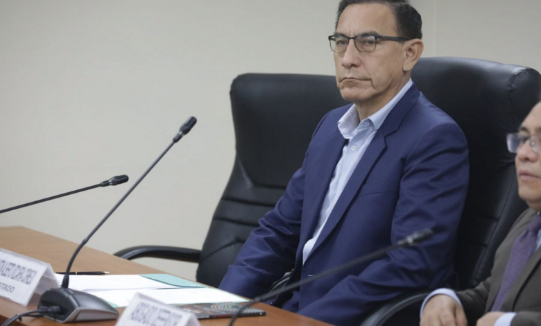 Comisión Permanente aprueba informe de inhabilitación por diez años contra Martín Vizcarra I Foto: Andina