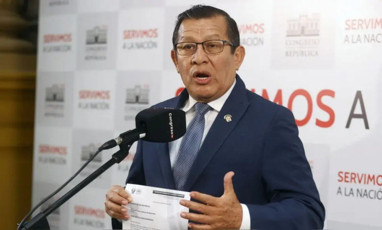 Eduardo Salhuana en contra de vacancia de presidenta Boluarte: “Hay que aprender a respetar el voto popular” I Foto: Andina