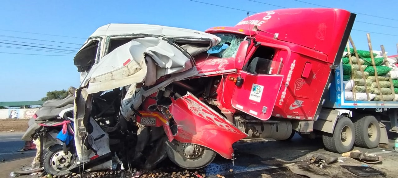 Triple choque en la Panamericana Norte deja 6 muertos y varios heridos ...