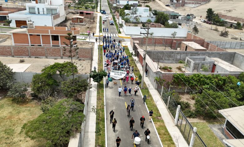 Lima Norte: Santa Rosa inaugura veredas, pistas y áreas verdes