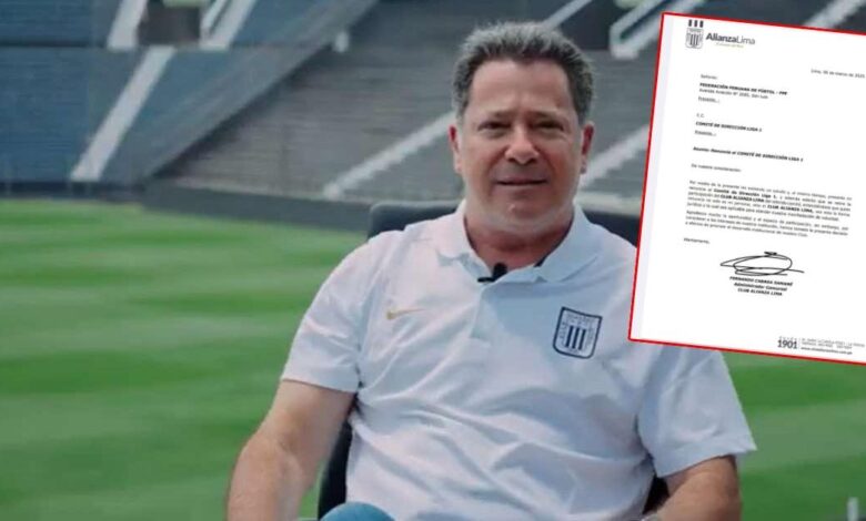 Alianza Lima renuncia al Comité de Dirección de la Liga1 Te Apuesto