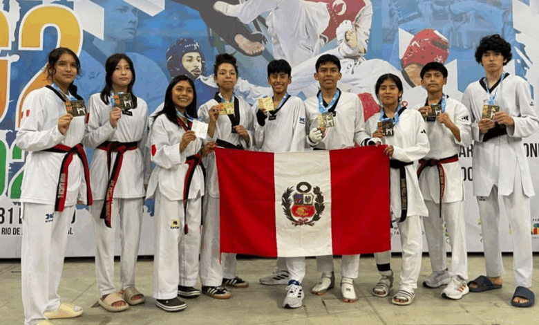 Perú gana 20 medallas en el Río Open G2 y se consolida como potencia regional en taekwondo I Foto: Federación Peruana de Taekwondo