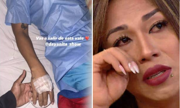 Dayanita es hospitalizada tras accidente de tránsito: “Estoy viva por la misericordia de Dios”