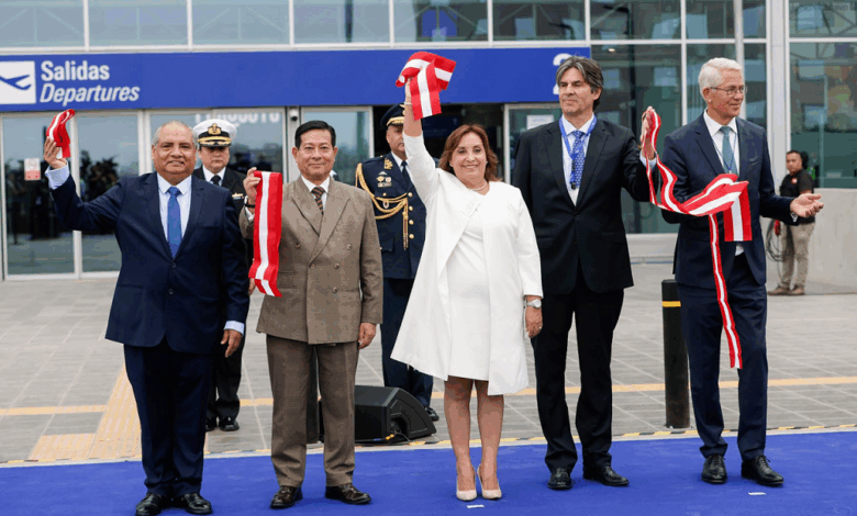 Dina Boluarte inaugura el nuevo aeropuerto Jorge Chávez, uno de los más modernos de Sudamérica