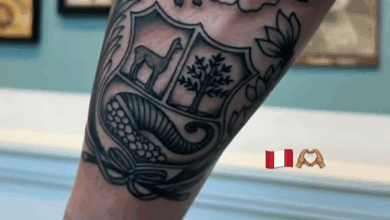 Oliver Sonne se tatúa el Escudo Nacional y reafirma su amor por el Perú