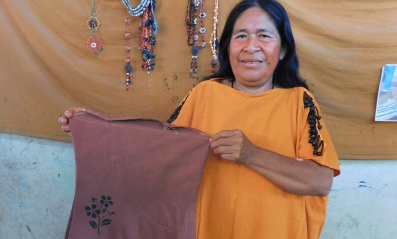 Conoce a Isabel y su labor para dar a conocer su cultura nomatsigenga con la elaboración de artesanías en Junín