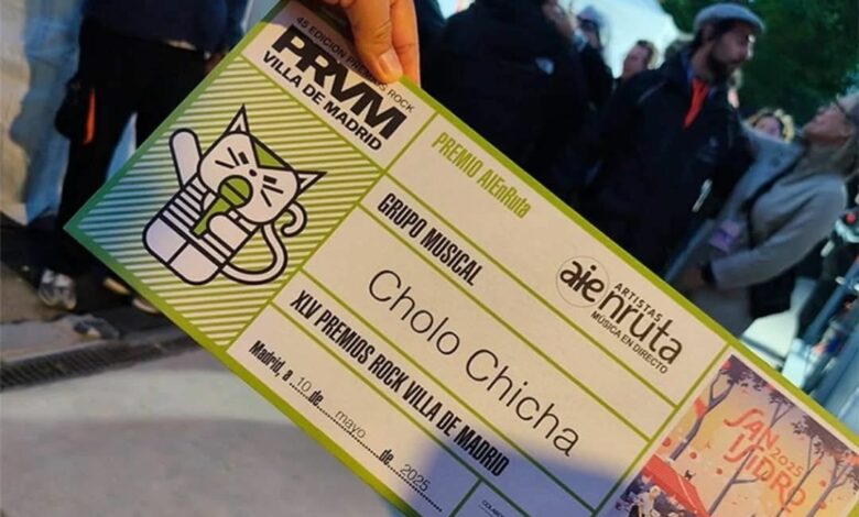 Cholo Chicha: Banda peruana gana premio en España