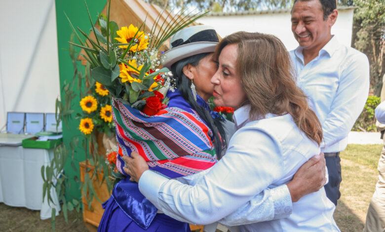 Boluarte destaca avances en desarrollo agrícola