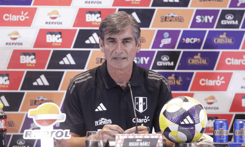 Ibáñez perfila un Perú competitivo para enfrentar a Colombia en Barranquilla