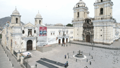 TC avala demolición del muro de la Plazuela San Francisco y rechaza demanda franciscana I Foto: Andina