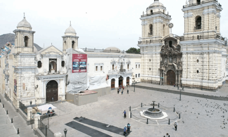 TC avala demolición del muro de la Plazuela San Francisco y rechaza demanda franciscana I Foto: Andina