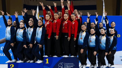 Selección peruana de gimnasia aeróbica deslumbra en Uruguay con 12 medallas y título sudamericano