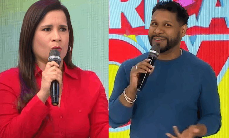 Lizbeth Cueva confronta a Edson Dávila en vivo por interrumpir su análisis psicológico