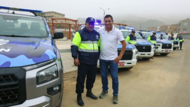 10 nuevas camionetas se suman para reforzar el servicio de seguridad ciudadana en Ancón