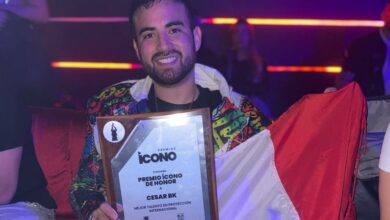 César BK obtiene galardón en Premios Ícono