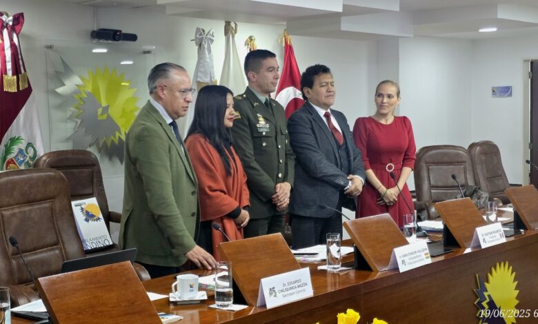 Aprueban propuestas y acuerdos a favor de ciudadanos del Parlamento Andino