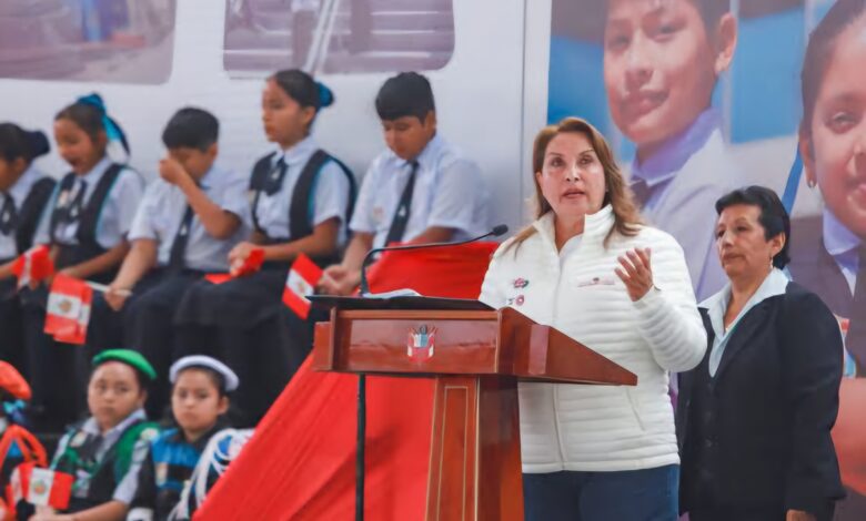 Presidenta respalda convenio para fortalecer educación ambiental en Perú