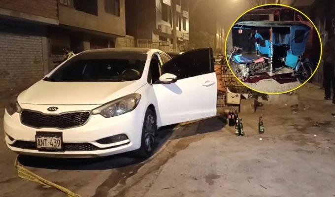 Sicarios llegan en mototaxi y asesinan a dos amigos en Ate