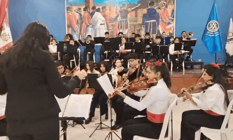La orquesta filarmónica Infanto Juvenil del Perú ofreció gran concierto por fiestas patrias