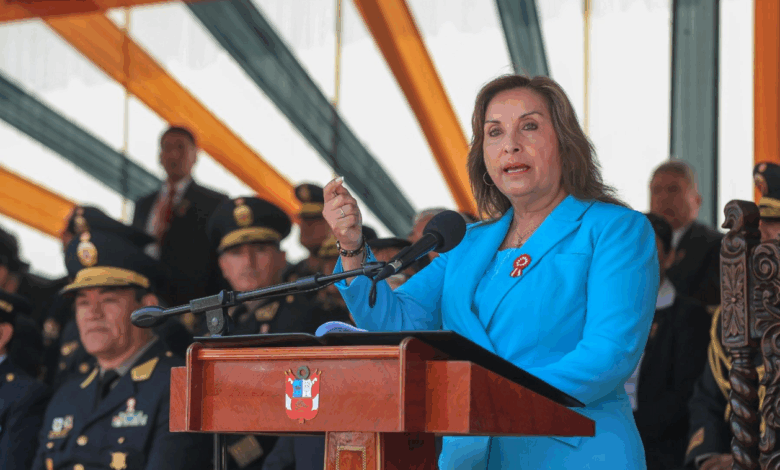 Presidenta reafirma lucha contra el crimen y rechaza intervención de la Corte IDH en proyecto de amnistía I Foto: Andina