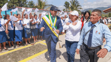 Presidenta Boluarte participa en inauguración de plaza Segunda Jerusalen en la región San Martín I Foto: Andina