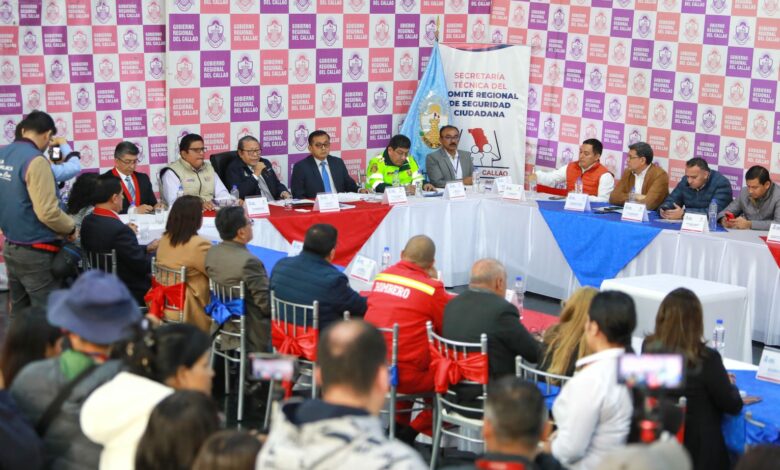 Callao: Ministro del Interior participará en sesión del Coresec convocada por el gobernador Ciro Castillo Rojo