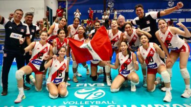 Sub-19 de vóley venció a Egipto