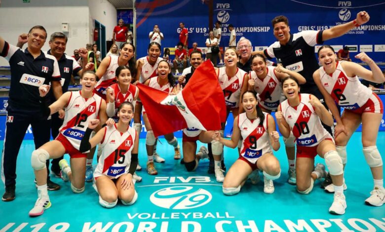 Sub-19 de vóley venció a Egipto