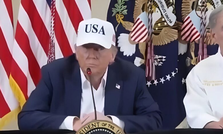 Trump: “Eso es algo terrible”