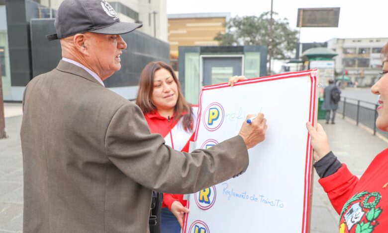 Fiestas Patrias: SAT de Lima lanza campaña vial “Se llama Perú con P de prevención”