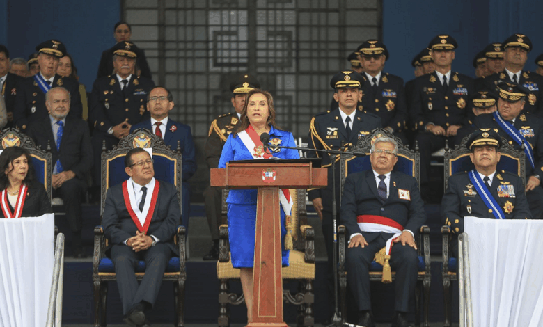 Presidenta Boluarte alista mensaje a la nación por celebración de Fiestas Patrias I Foto: Andina