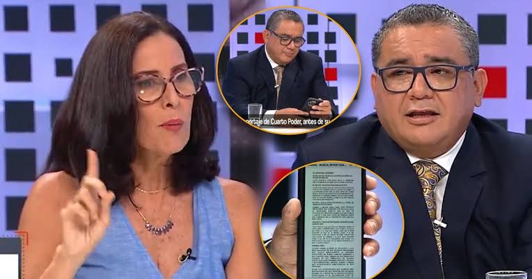 Directora de Cuarto Poder admite que filtró contenido de reportaje sobre Santiváñez antes de su emisión